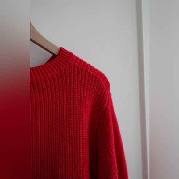 Sonderhaus Harbor Cardigan - Cherry Red - Picture 2 of 5
